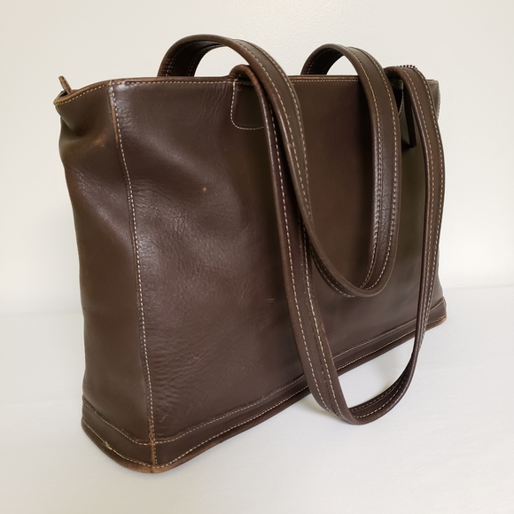 Coach Vintage Lg Leather Tote - Picture 2 of 8